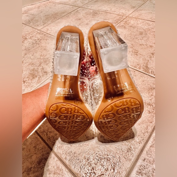 Gianni Binni Crystal Stiletto Pumps - Picture 6 of 8